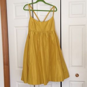 J. Crew Silk Taffeta Dress